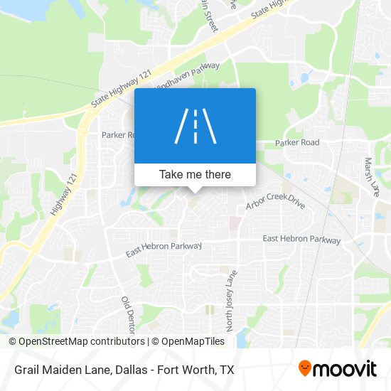 Grail Maiden Lane map