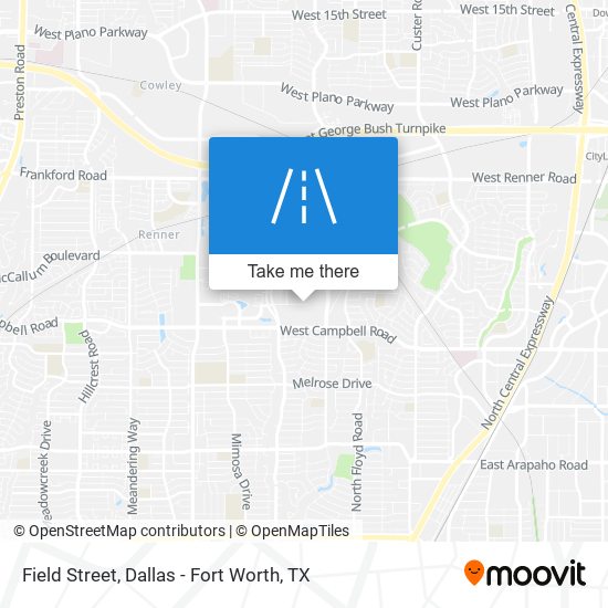 Mapa de Field Street