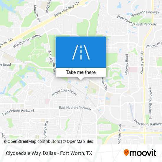 Clydsedale Way map