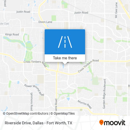Riverside Drive map