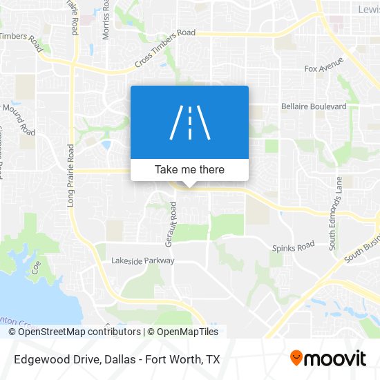 Mapa de Edgewood Drive