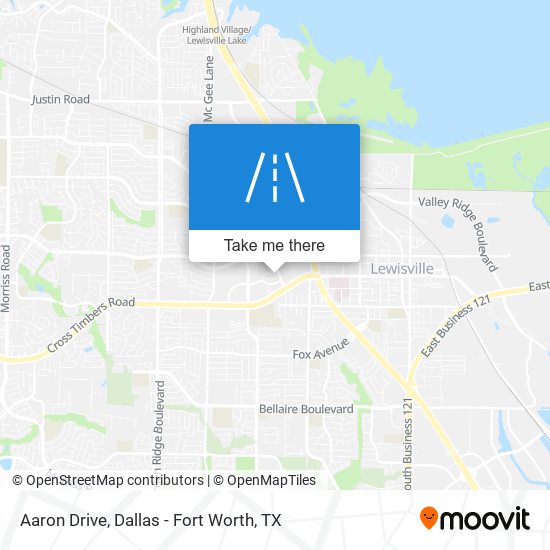 Aaron Drive map