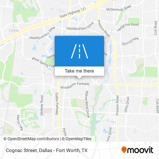 Cognac Street map