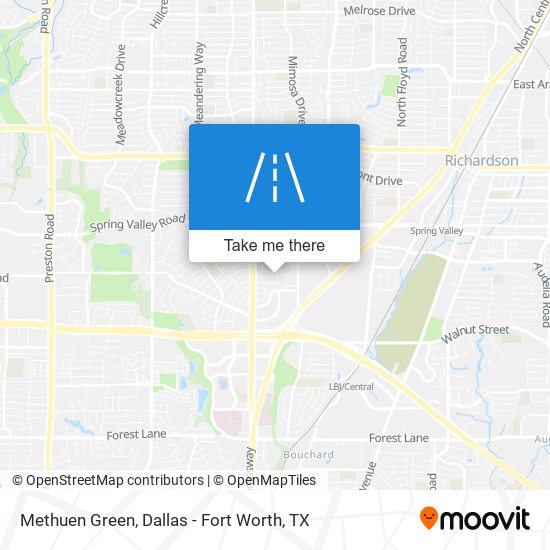 Methuen Green map