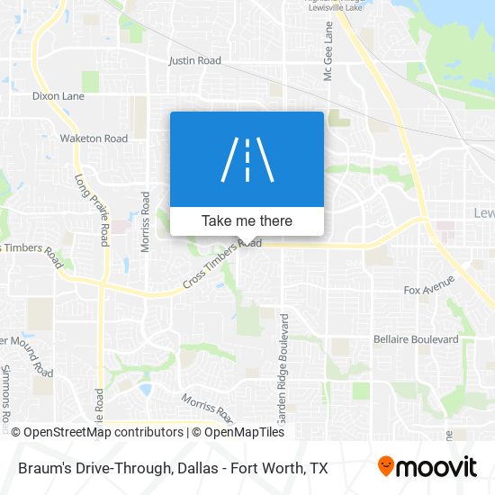 Braum's Drive-Through map