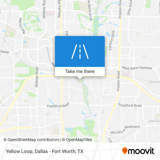 Yellow Loop map