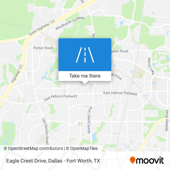 Eagle Crest Drive map