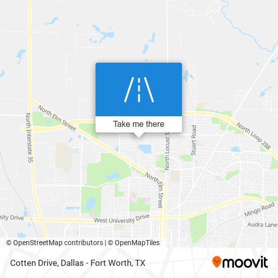 Mapa de Cotten Drive