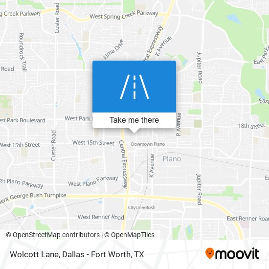 Mapa de Wolcott Lane