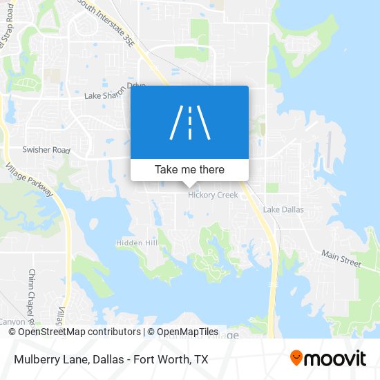 Mulberry Lane map