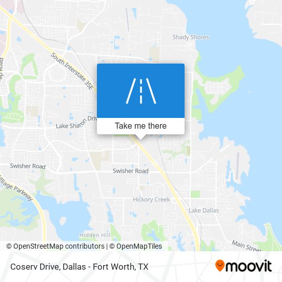 Coserv Drive map