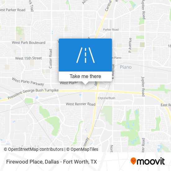 Firewood Place map