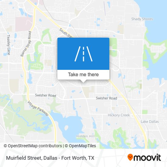 Muirfield Street map