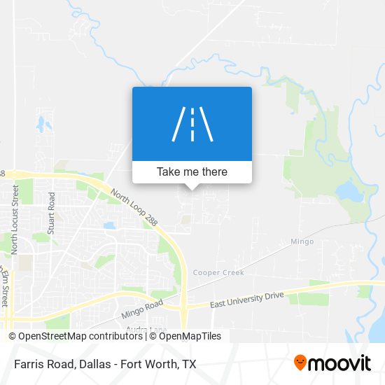Mapa de Farris Road