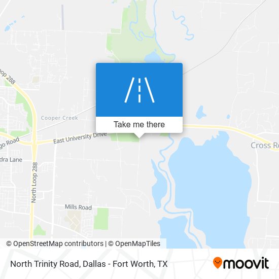 North Trinity Road map