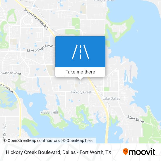 Mapa de Hickory Creek Boulevard