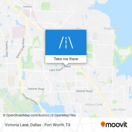 Victoria Lane map