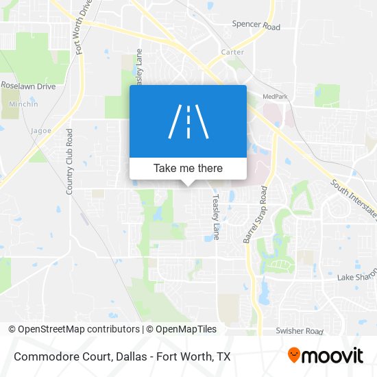 Commodore Court map