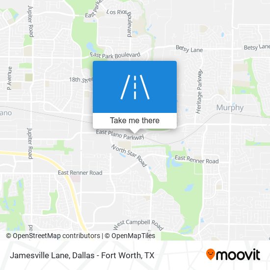 Jamesville Lane map