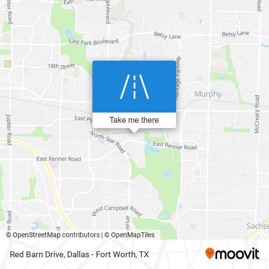 Mapa de Red Barn Drive