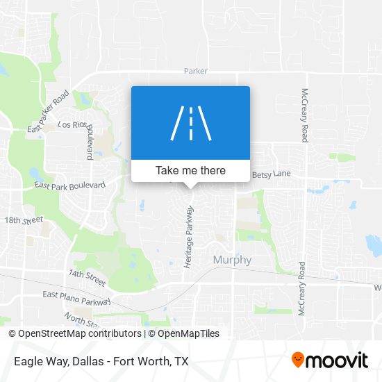 Mapa de Eagle Way
