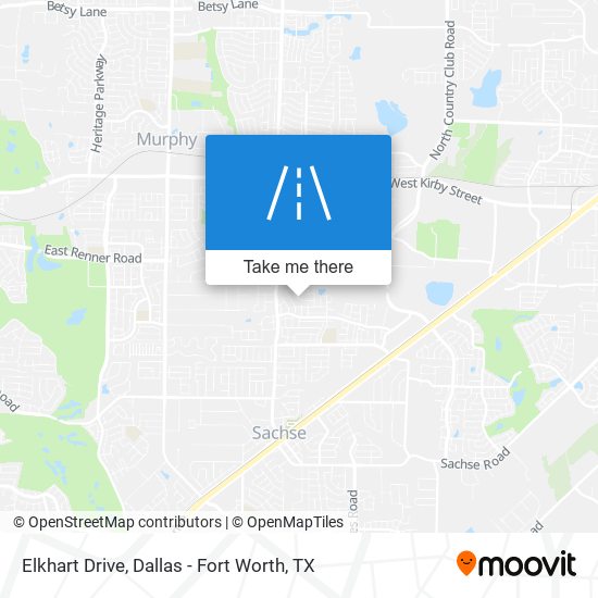 Elkhart Drive map