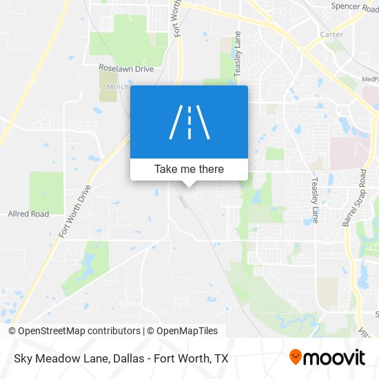 Mapa de Sky Meadow Lane