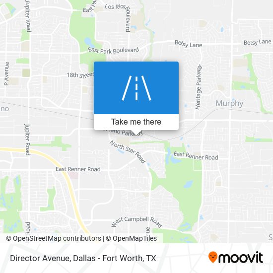 Director Avenue map