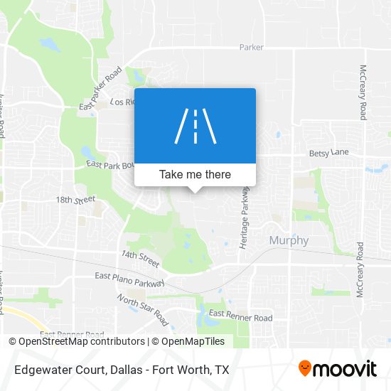 Edgewater Court map