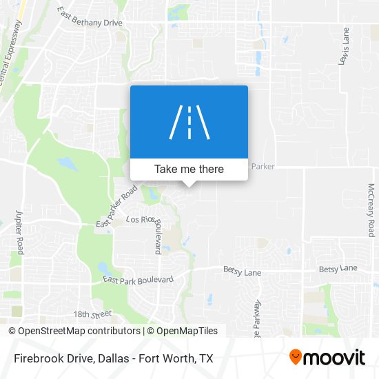 Firebrook Drive map