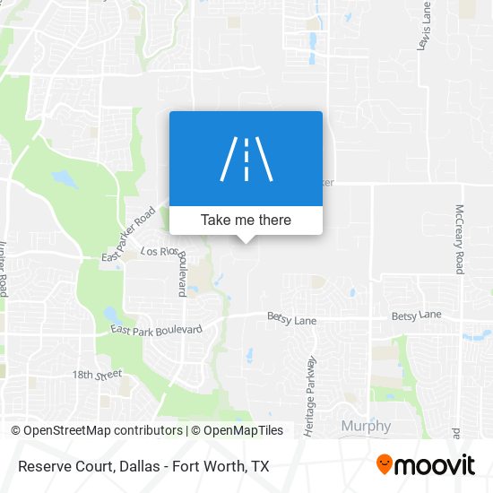Reserve Court map