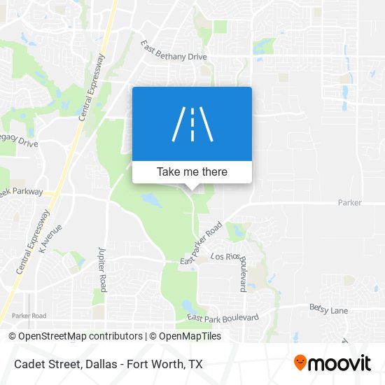 Mapa de Cadet Street