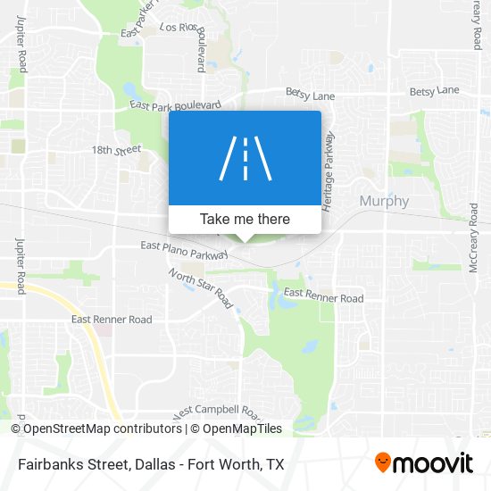 Mapa de Fairbanks Street