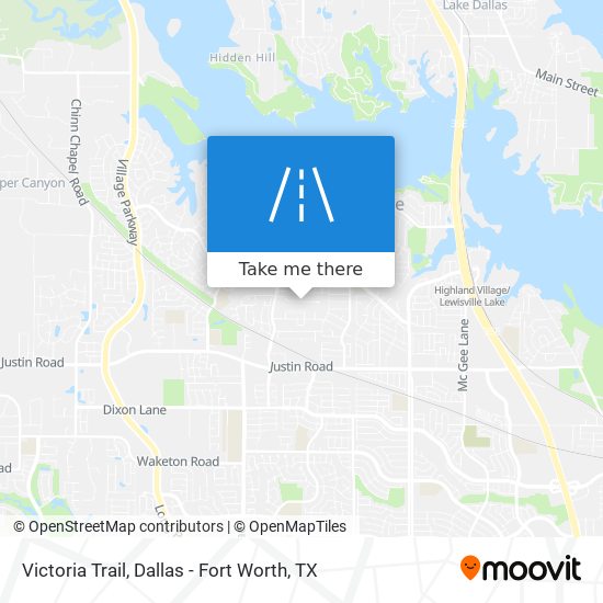 Victoria Trail map