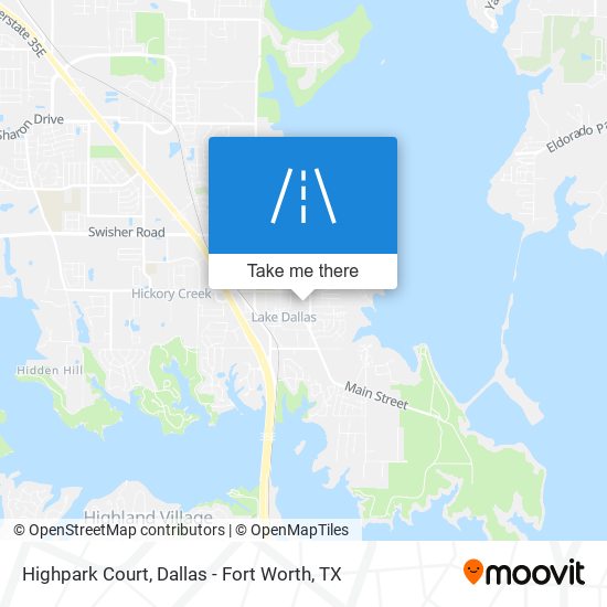 Highpark Court map
