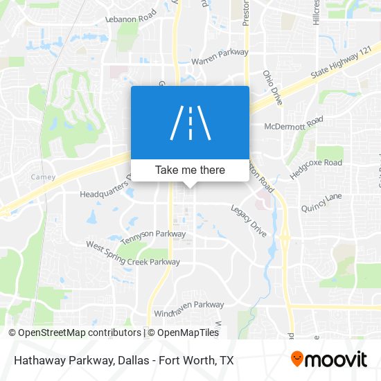 Hathaway Parkway map