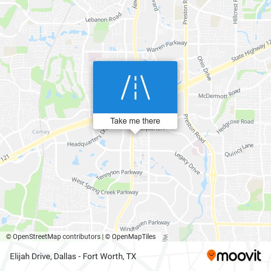 Elijah Drive map