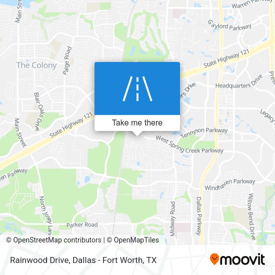 Rainwood Drive map
