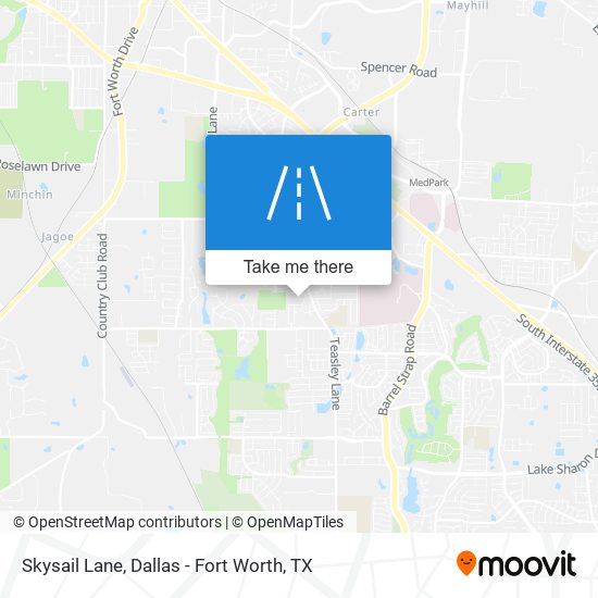 Skysail Lane map
