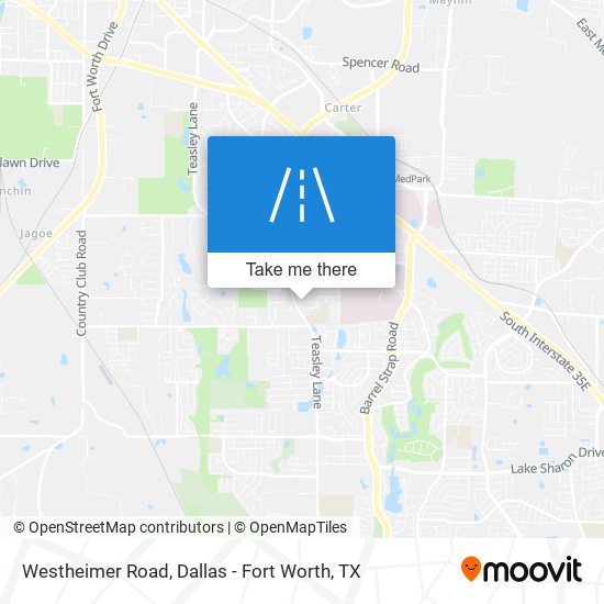 Westheimer Road map