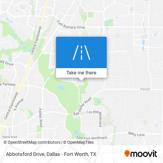 Abbotsford Drive map