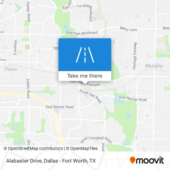 Alabaster Drive map