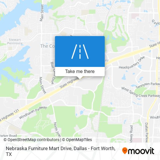 Nebraska Furniture Mart Drive map