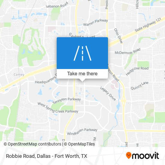 Robbie Road map