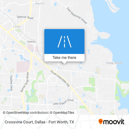 Crossvine Court map