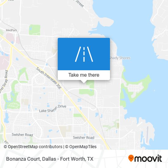 Bonanza Court map