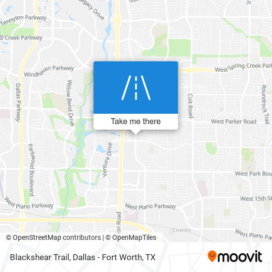 Blackshear Trail map
