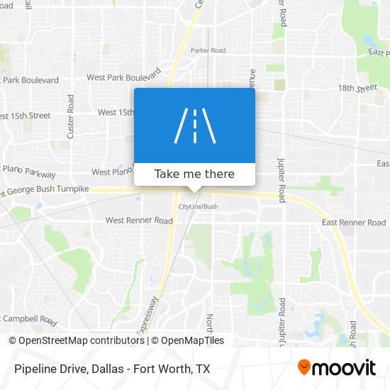 Pipeline Drive map