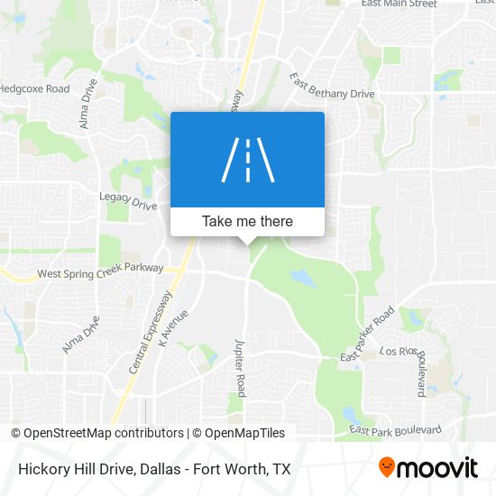 Hickory Hill Drive map