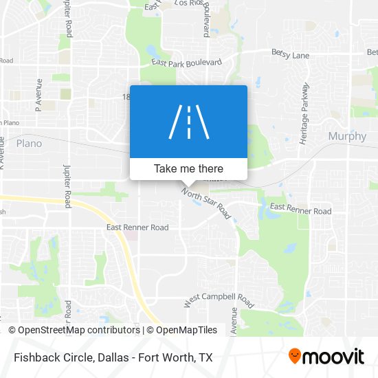 Fishback Circle map